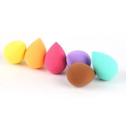 6Pcs Mini Makeup Sponge Powder